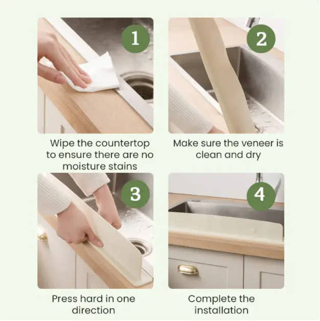 Eco-Friendly Silicone Sink Splash Guard™