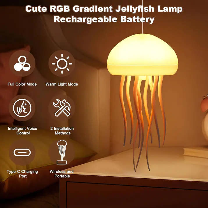 Mesmerizing Jellyfish Lamp™
