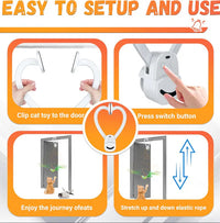 Door Hanging Flying Cat Toy™