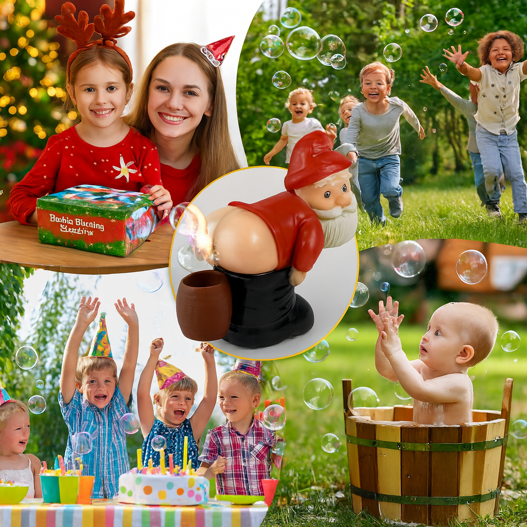Santa's Joyful Bubble Blower™