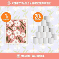 Eco-Friendly Floral Dishcloth 6 Pcs Set™