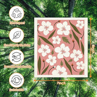 Eco-Friendly Floral Dishcloth 6 Pcs Set™