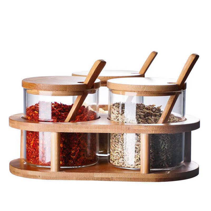 Bamboo Elegance Kitchen Storage Set™