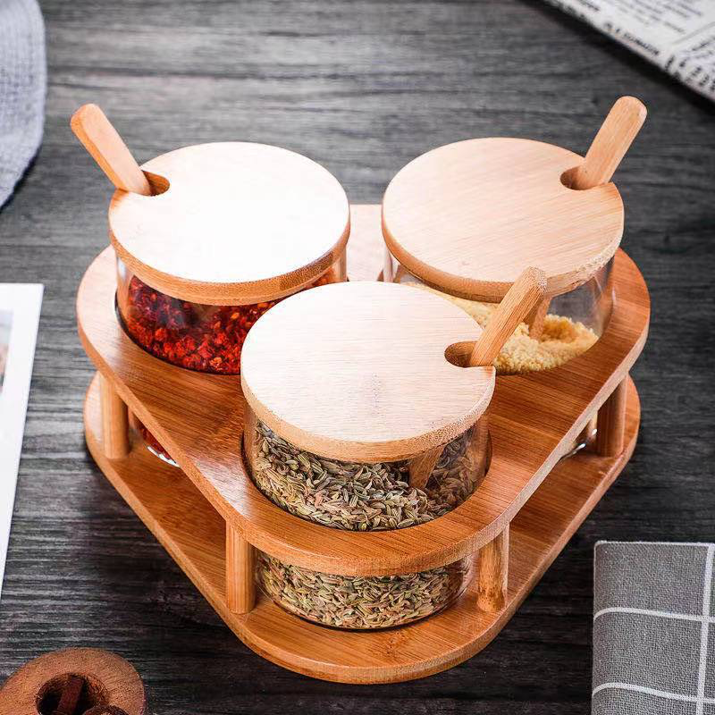 Bamboo Elegance Kitchen Storage Set™