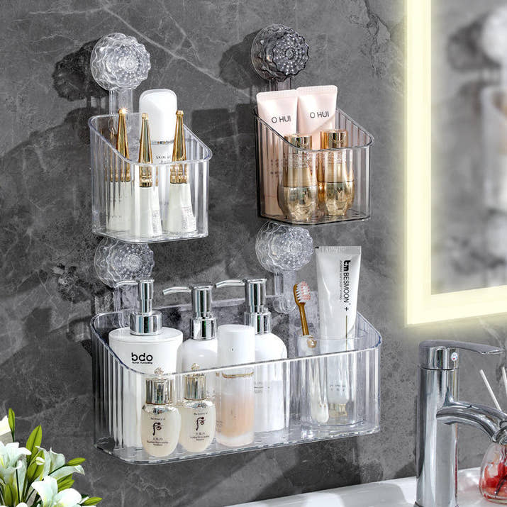 Suction Cup Bathroom Storage Rack™