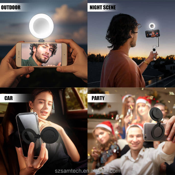 Magnetic Wireless ultimate Selfie Ring Light™