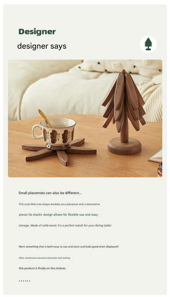 Personalized Walnut Wooden Coasters Set™