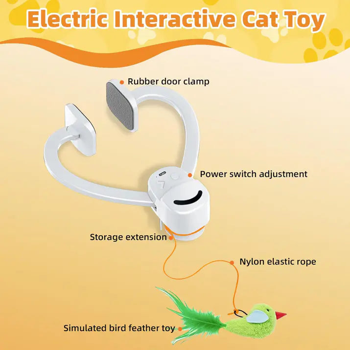 Door Hanging Flying Cat Toy™
