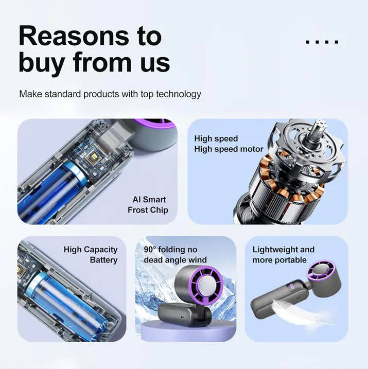 Foldable Handheld Cooling Fan™