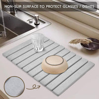 Luxurious Diatomite Fast-Drying Kitchen and Bath Mat™