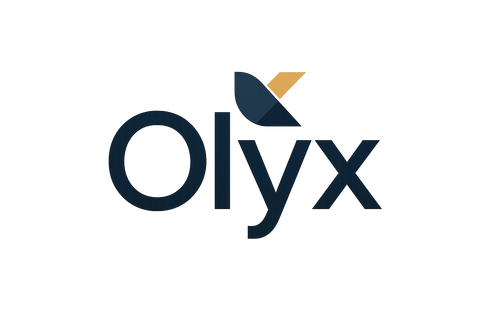 crete cistom logo  shoul kepp colour store name olyx